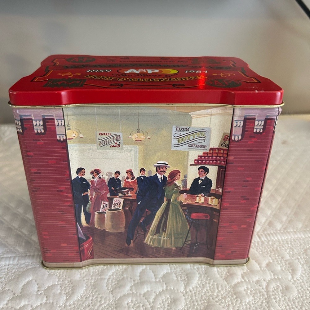 Vtg A & P 125th Anniversary Collectible Tin